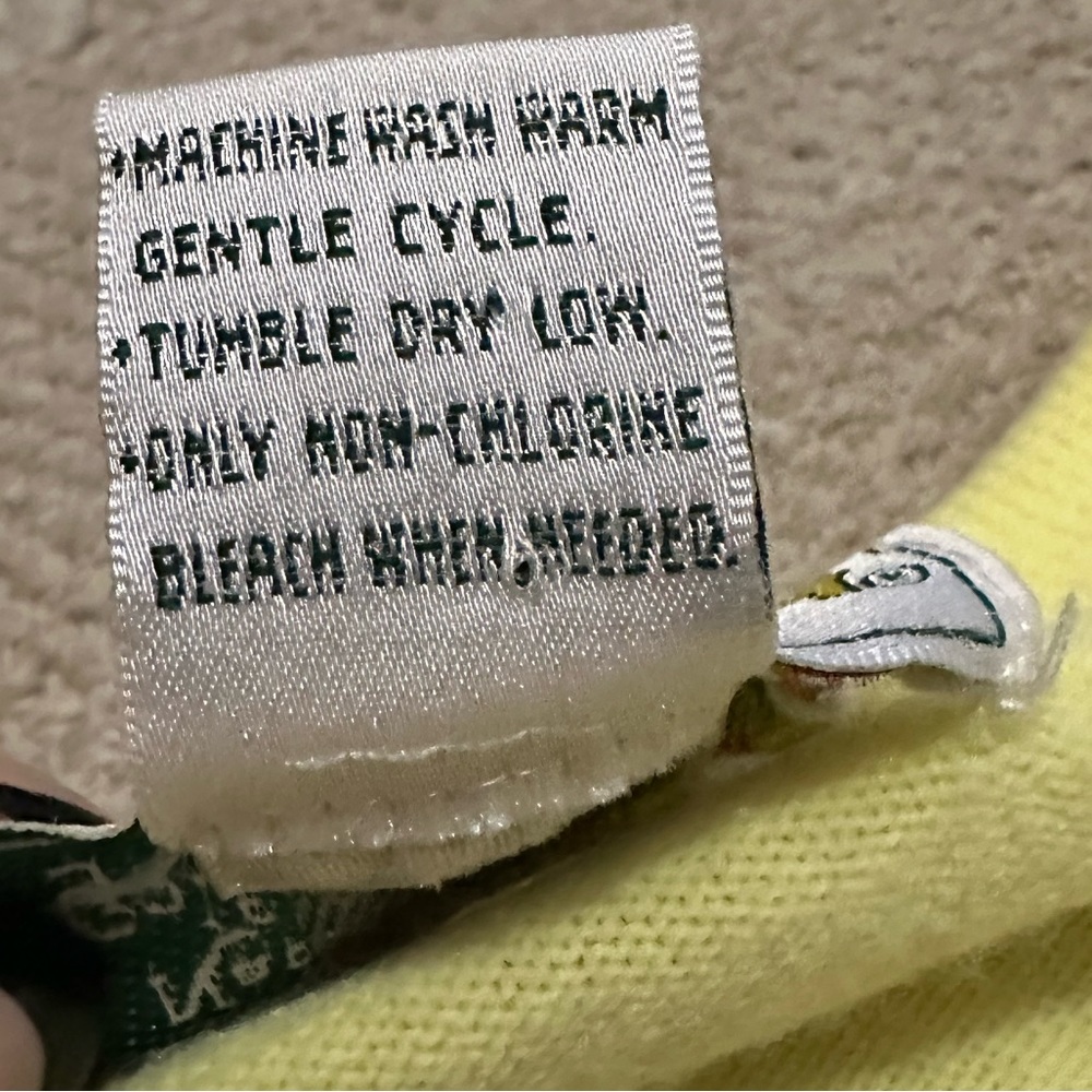 Men’s Vintage Augusta National Golf Shop Light Yellow V Neck Sweater Size XXL - Picture 5 of 5